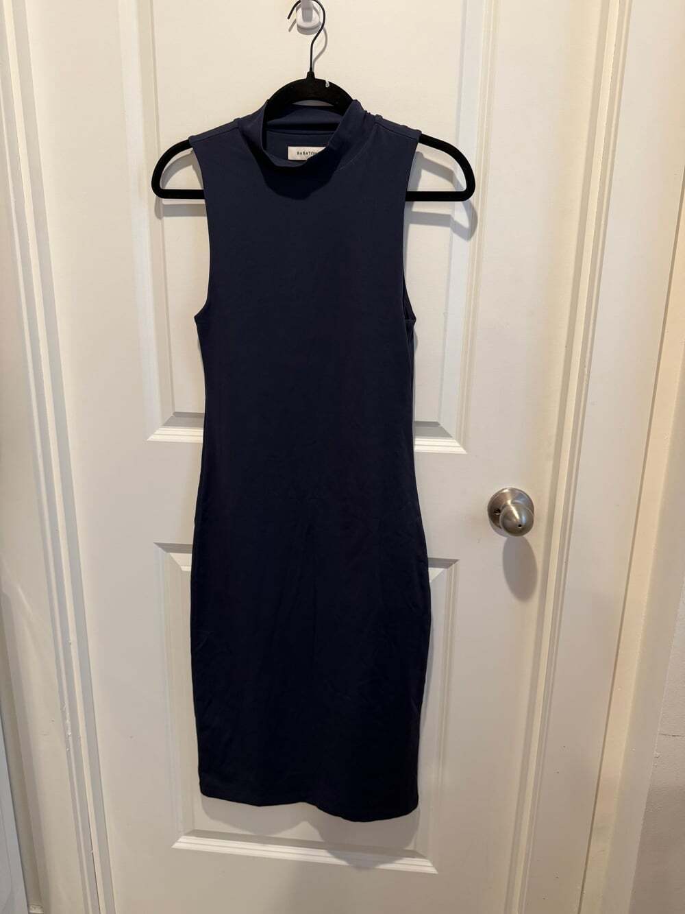 Babaton Aritzia Women's Size Medium Mock Neck Sleeveless Dress Size Medium